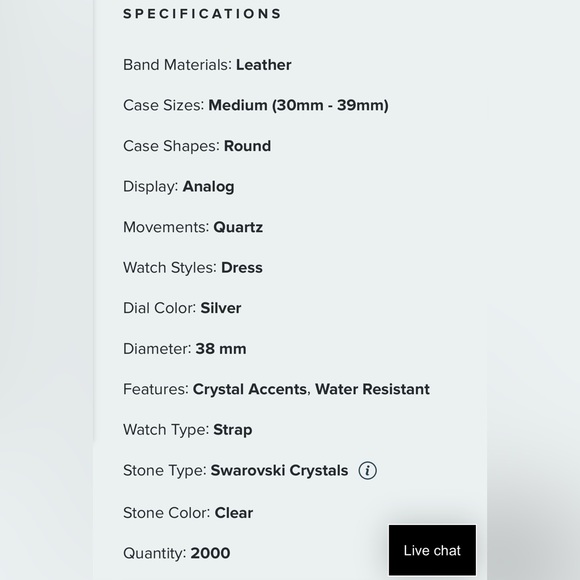 Swarovski SWISS MADE Watch White Crystalline Hours 5295383 - Picture 3 of 13